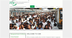 Desktop Screenshot of csm-systems.org